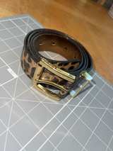 Michael Kors Leopard Print Belt size XL GUC  - Image 2