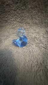 Blue Glass Swan Figurine - Image 7