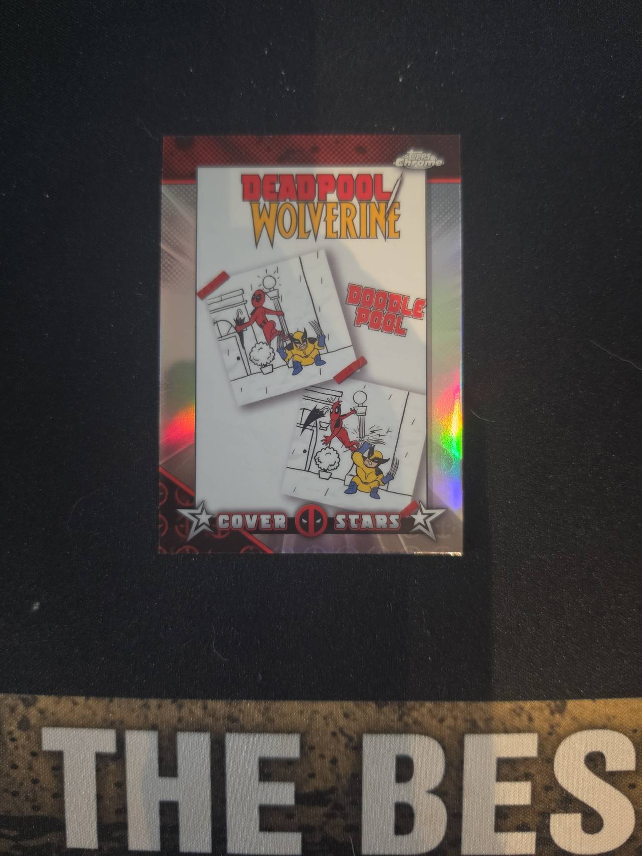 2024 Topps Chrome Marvel Cover Stars Deadpool & Wolverine #CS-10