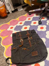 Kaukko Vintage Canvas Backpack - Image 1