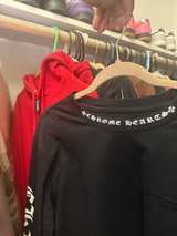 Chrome Hearts Neck Logo Long Sleeve T-Shirt Black - Image 4