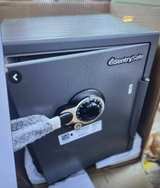 SentrySafe SFW123DSB Fireproof and Waterproof Safe with Combination Lock - Image 1