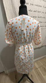 Sim & Sam Polka Dot Empire Waist Dress - Image 2