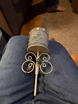 Butterfly Garden Stake Candle Holder - Image 1