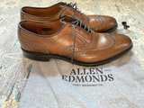 Allen Edmonds McAllister Wingtip Oxford Walnut Leather - Image 6
