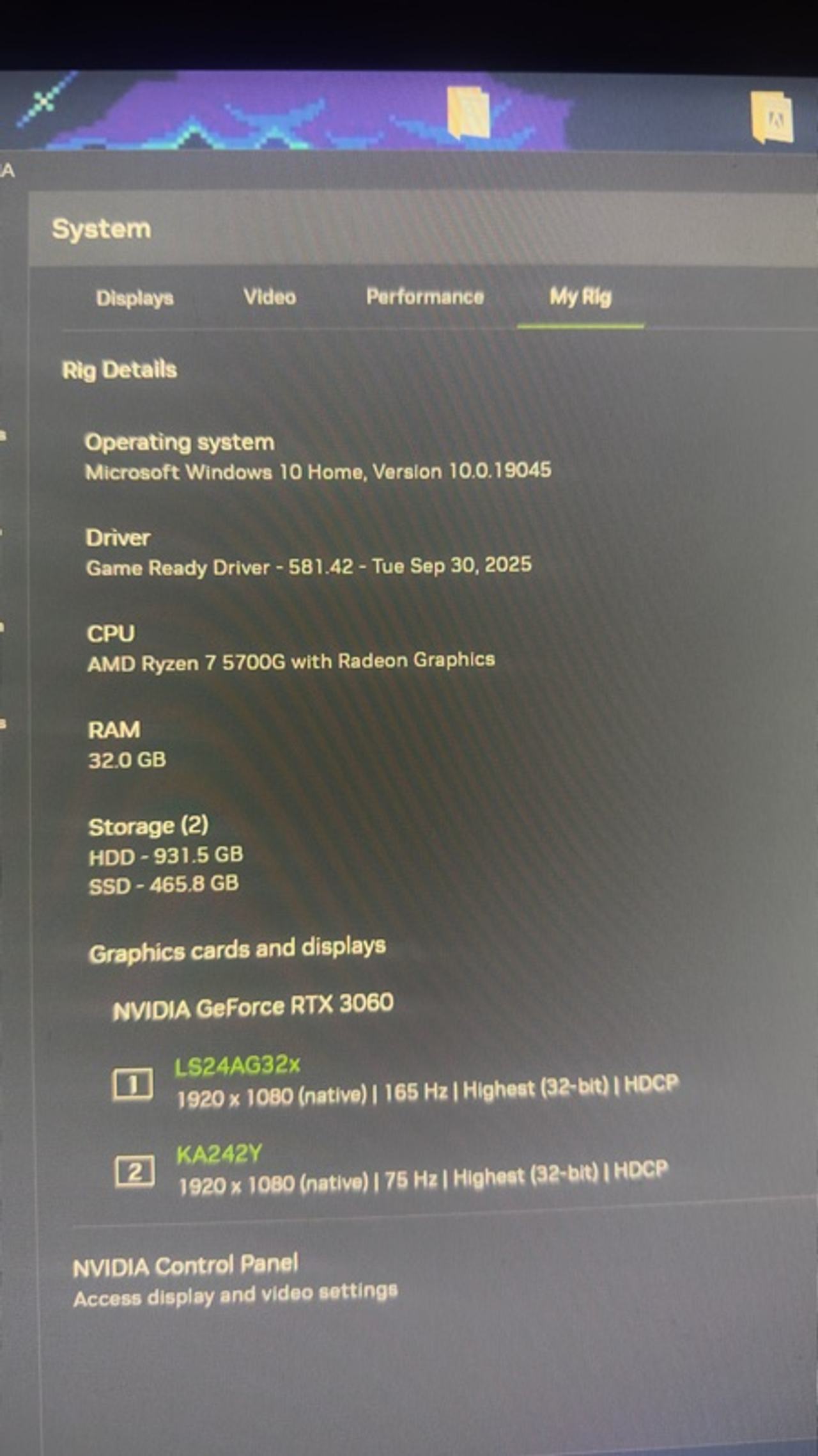 Custom Gaming PC with Ryzen 7 5700G and RTX 3060