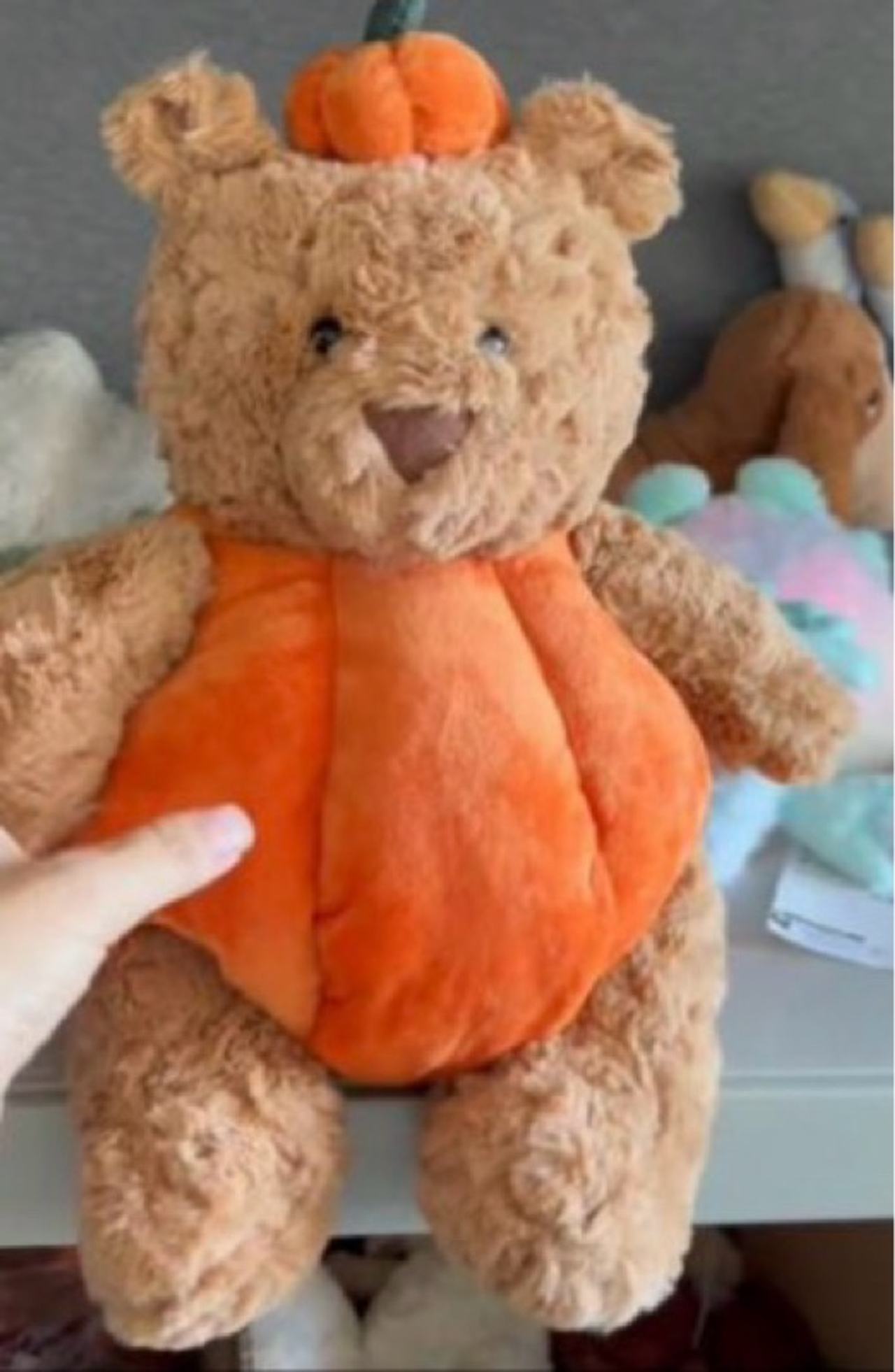 Jellycat Bartholomew Bear Pumpkin Plush Toy