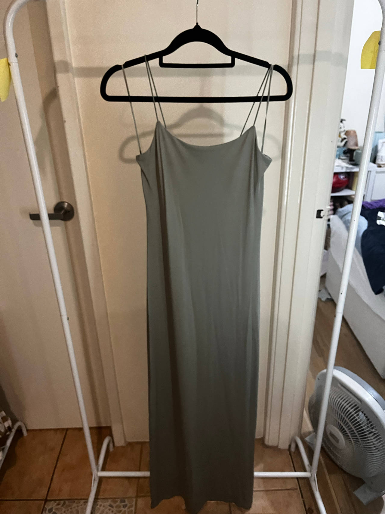 Anko Soft Lounge Long Slip Dress Sage