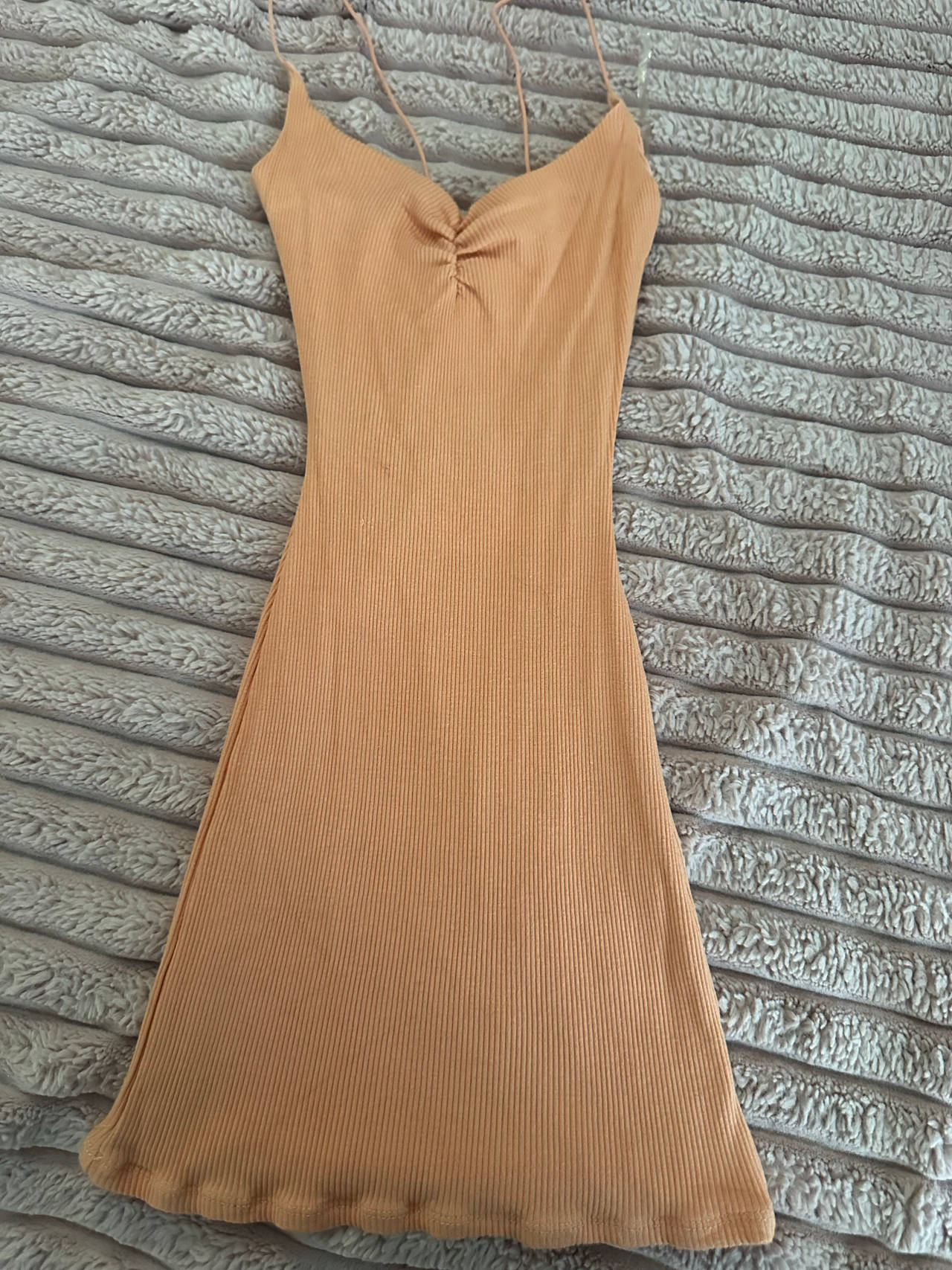 ribbed bodycon mini dress