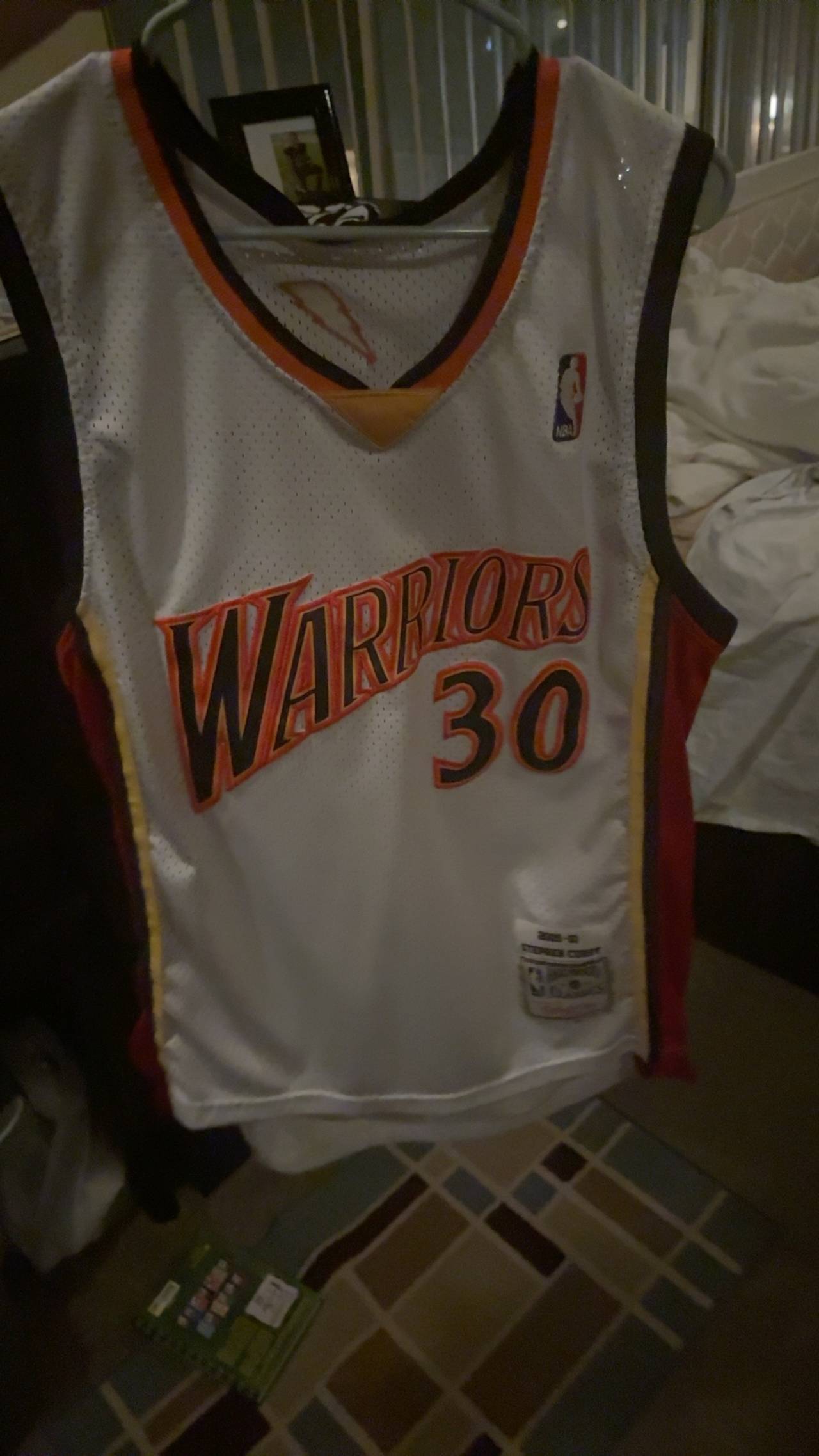 Mitchell & Ness Stephen Curry Golden State Warriors Authentic Jersey White