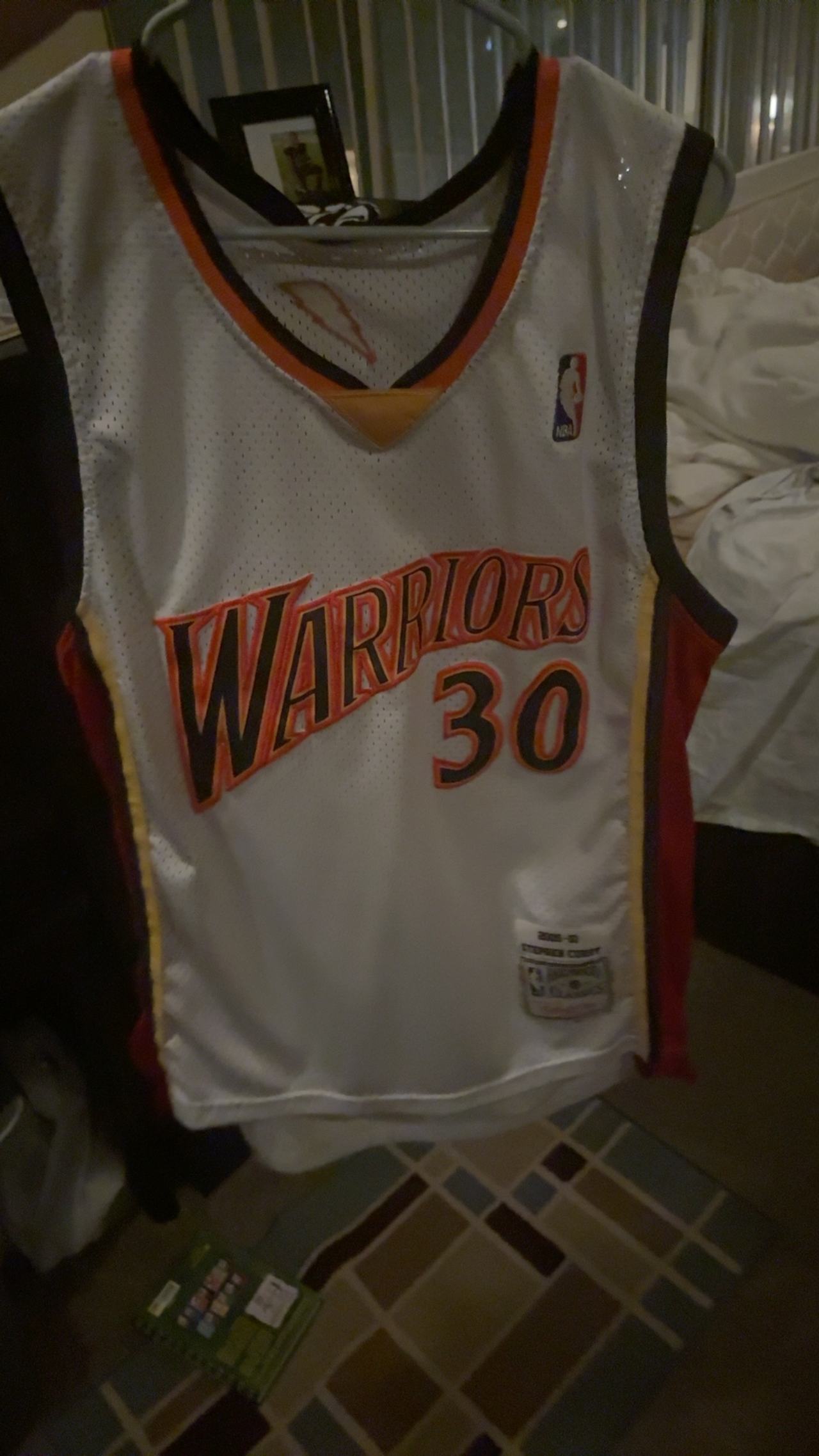 Mitchell & Ness Stephen Curry Golden State Warriors Authentic Jersey White