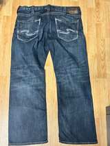 Men's Straight Leg Jeans Zac Silver - Image 3