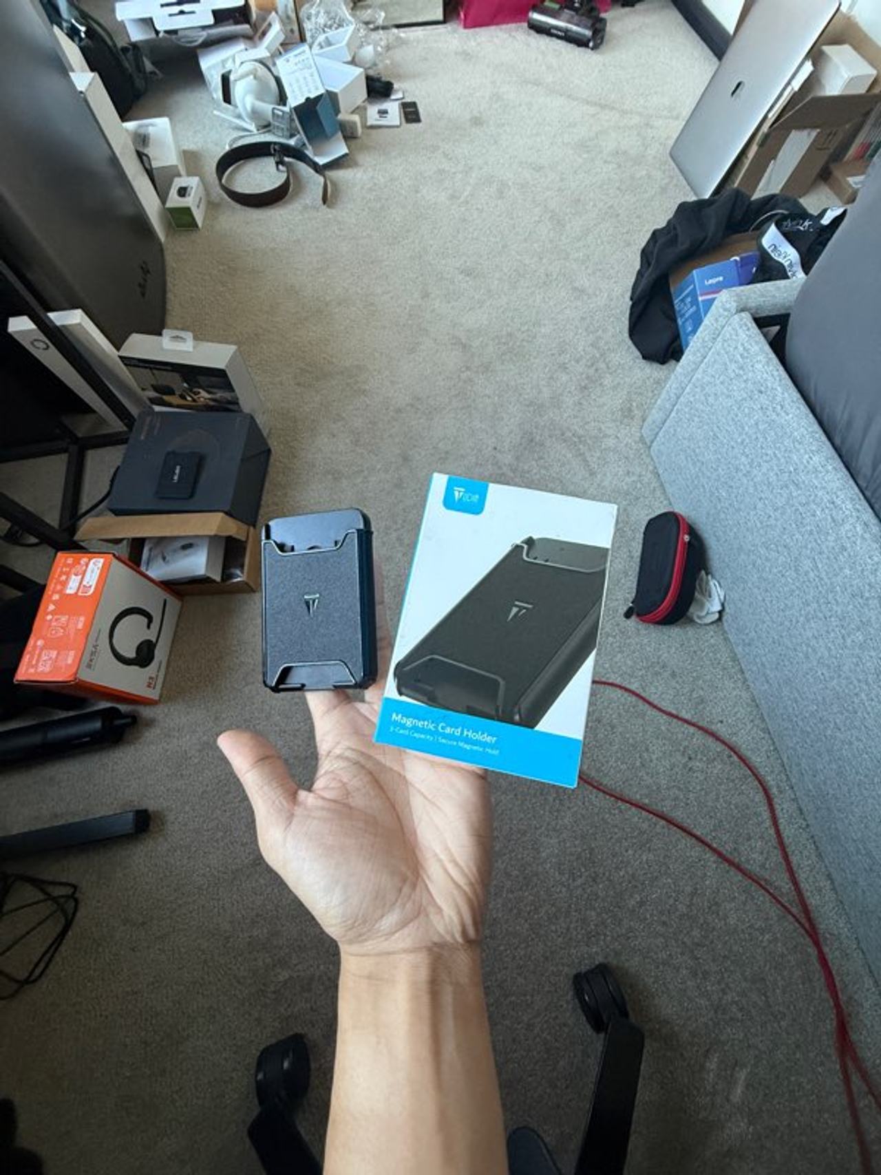 Tudia Magnetic Card Holder for phones!