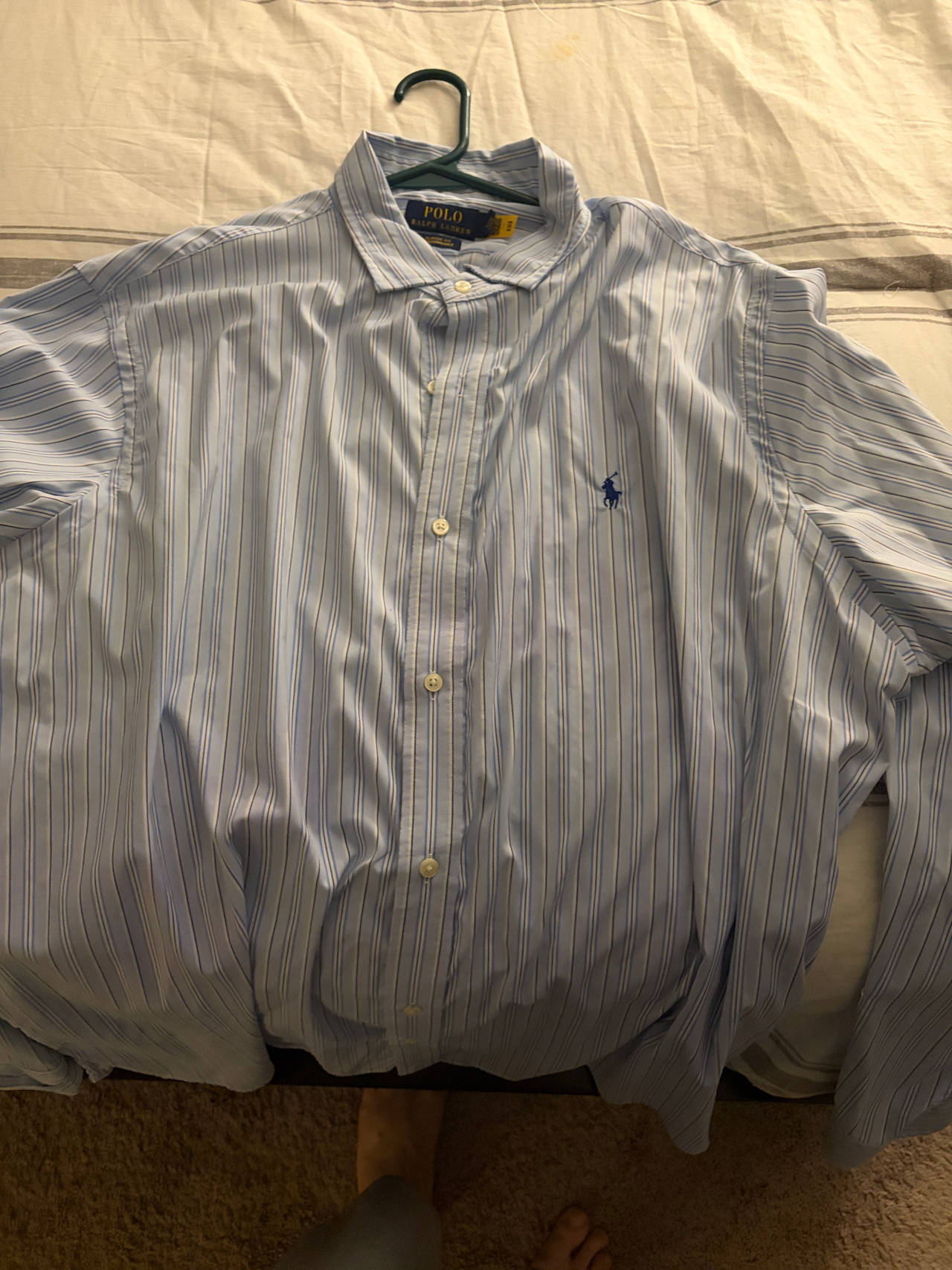 Polo Ralph Lauren Striped Button Down Shirt - XXL