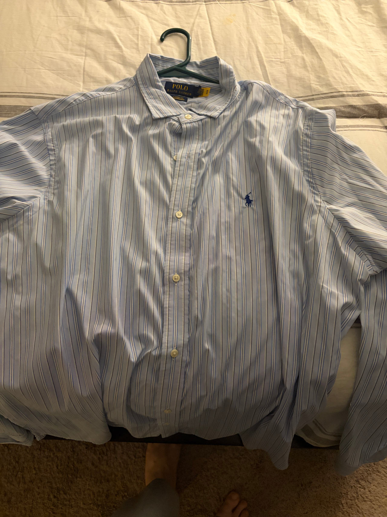 Polo Ralph Lauren Striped Button Down Shirt - XXL