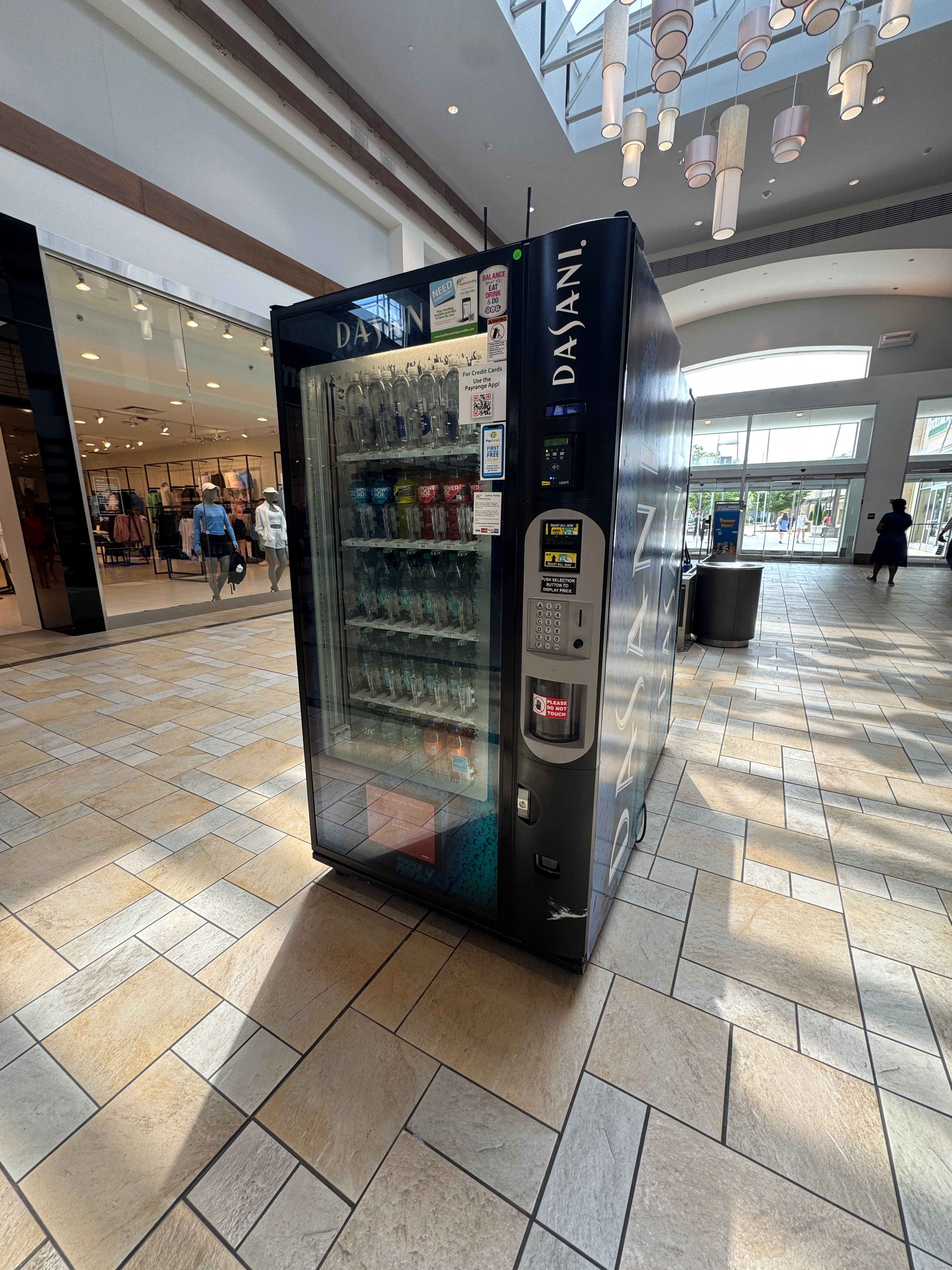 Dasani Vending Machine