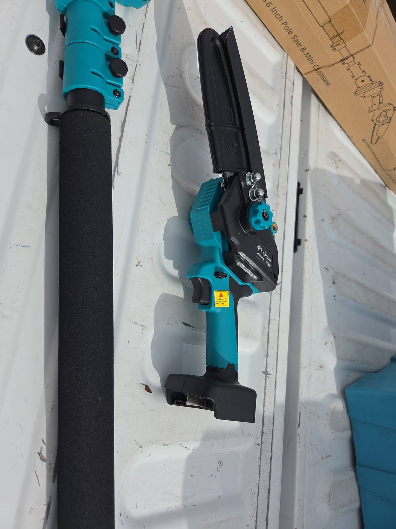 Joyfay 6-Inch Pole Saw & Mini Chainsaw