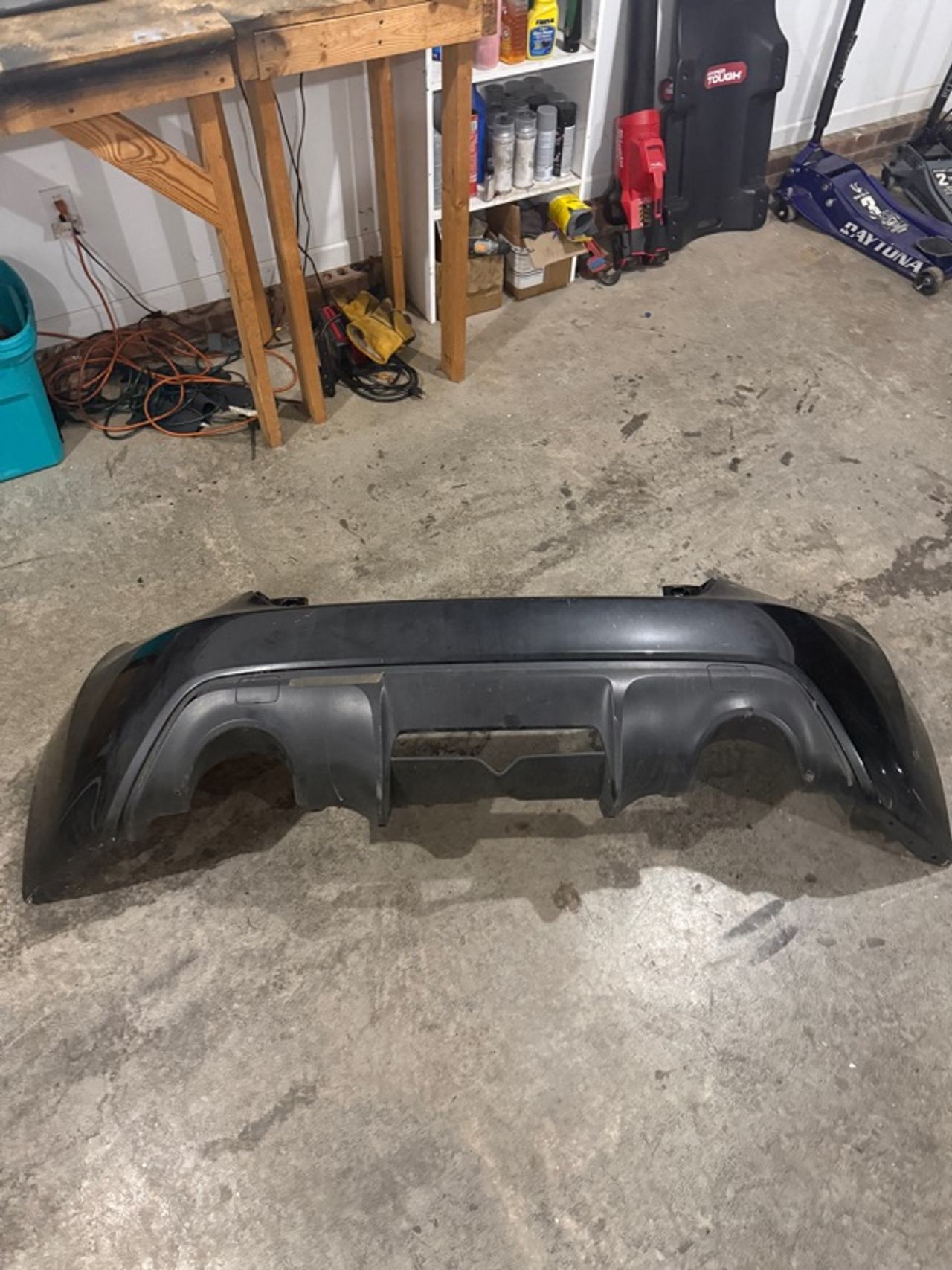 Subaru BRZ Rear Bumper Cover Black