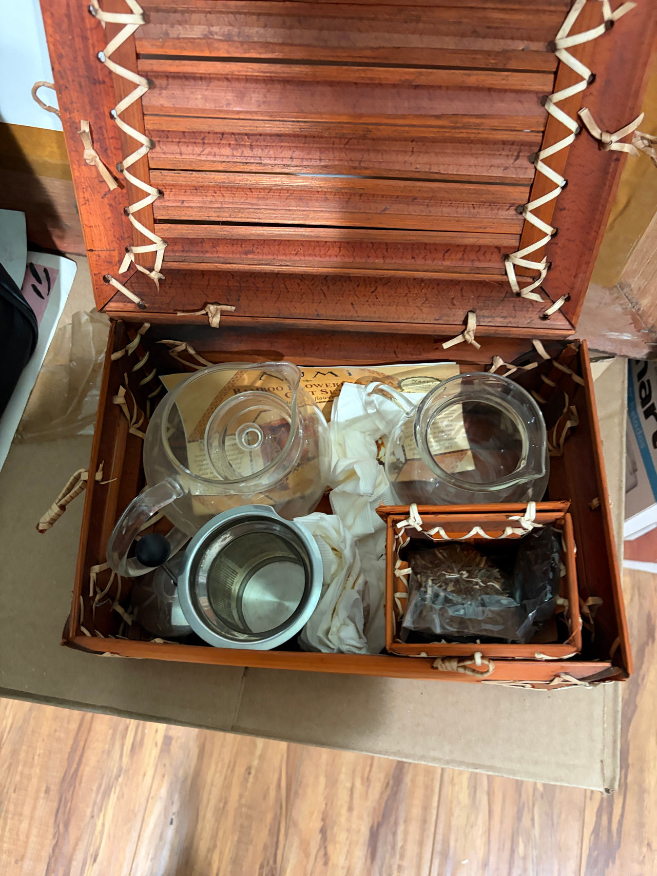 Glass Teapot Set