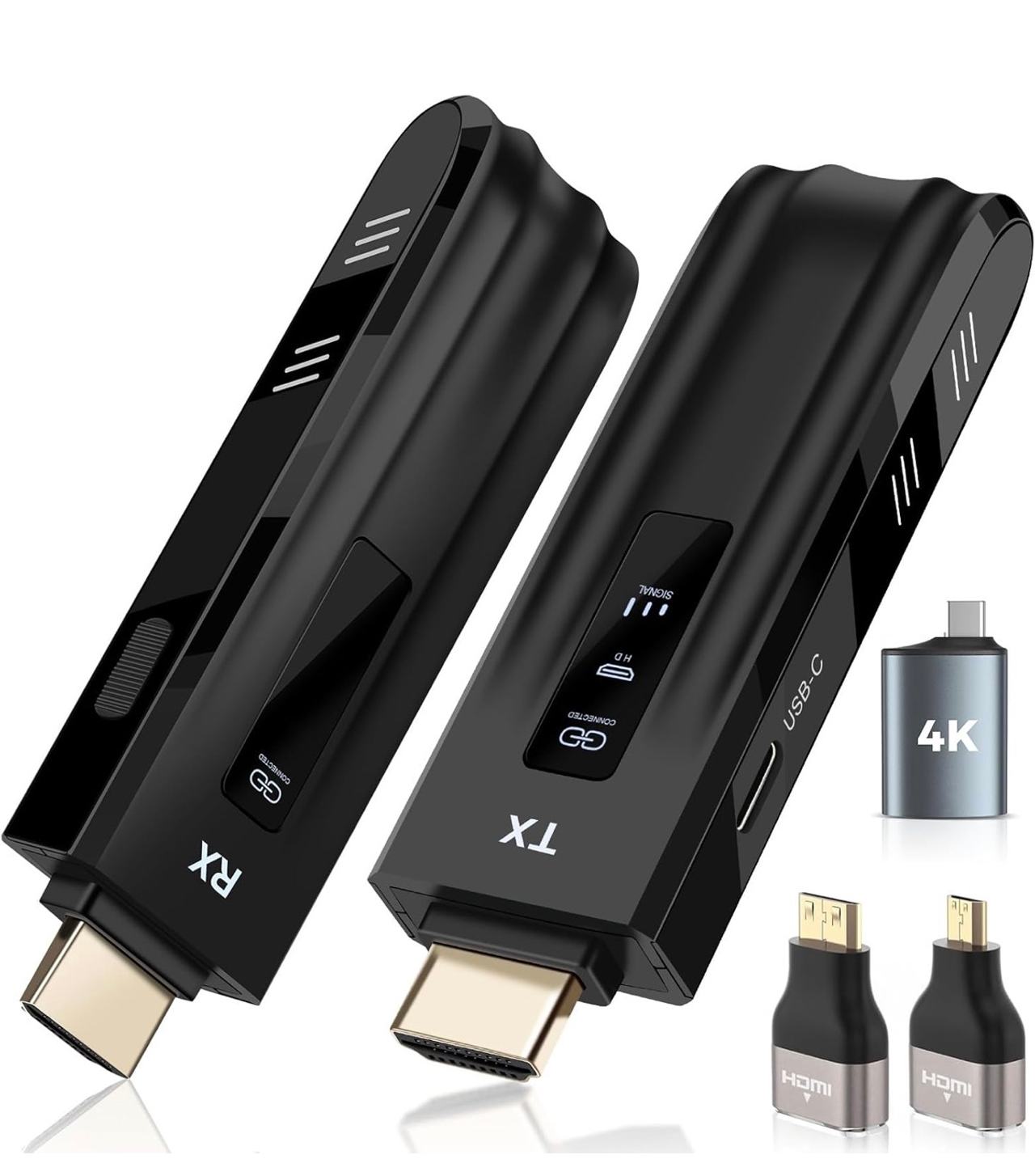 Wireless HDMI Transmitter and Receiver 4K Kit