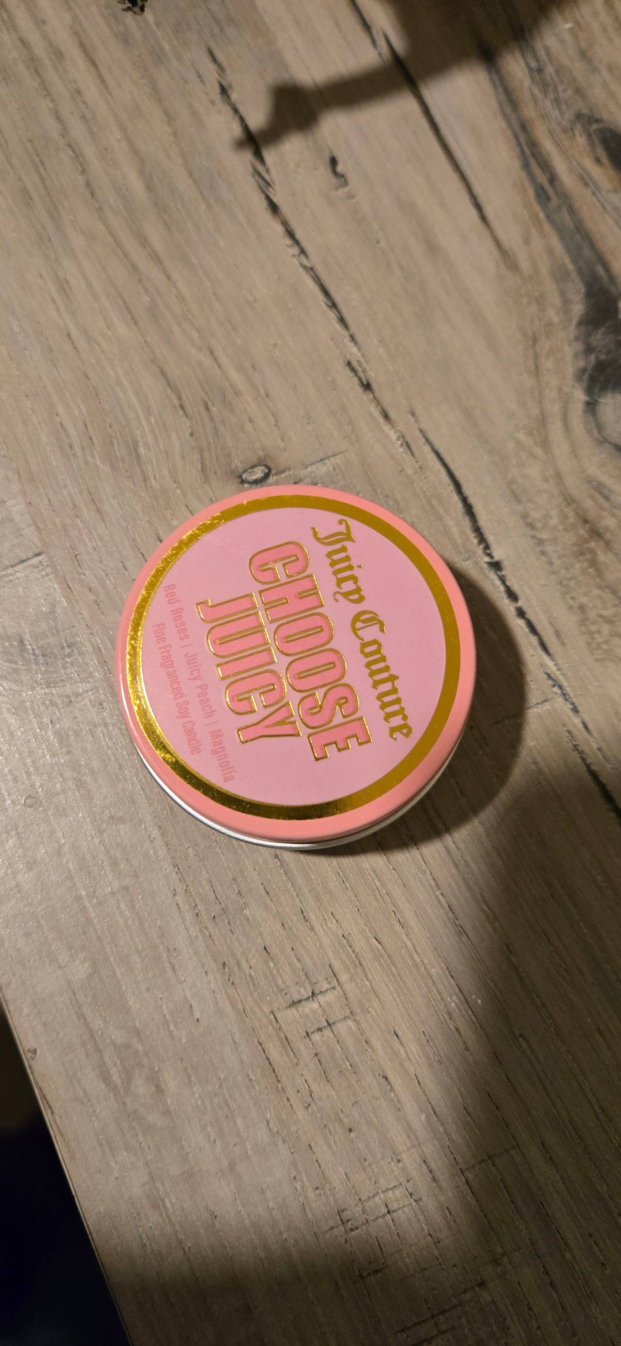 Juicy Couture Choose Juicy Travel Tin Candle