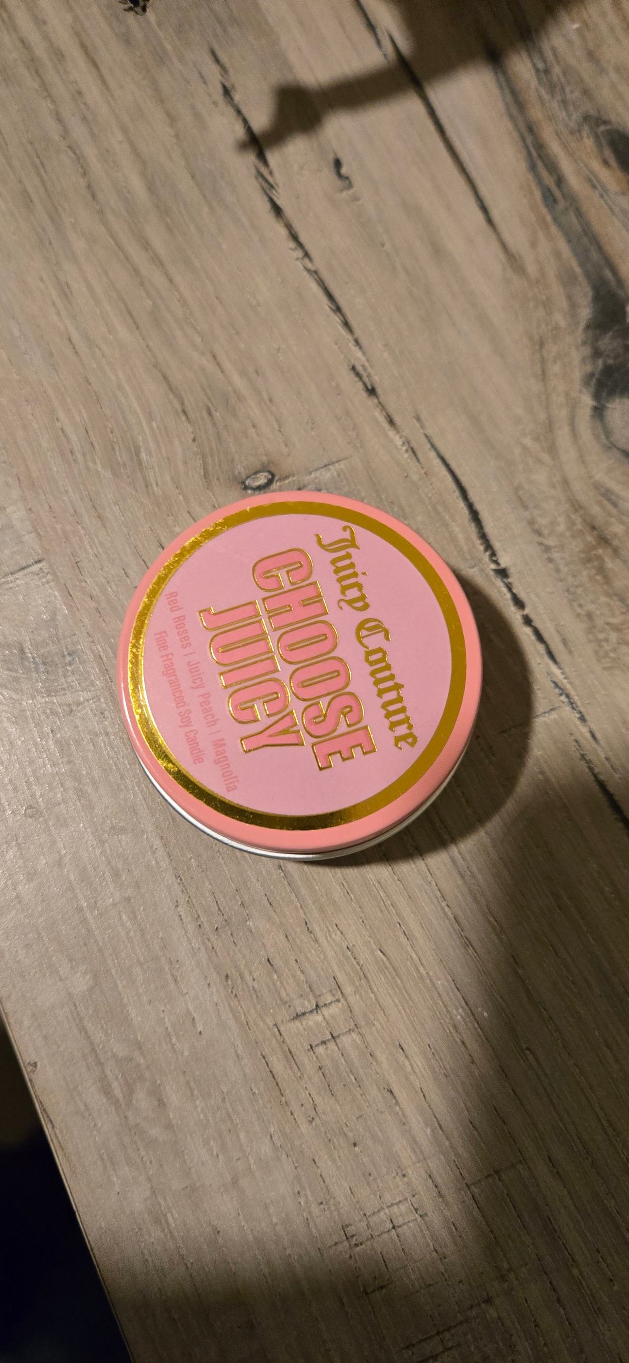 Juicy Couture Choose Juicy Travel Tin Candle