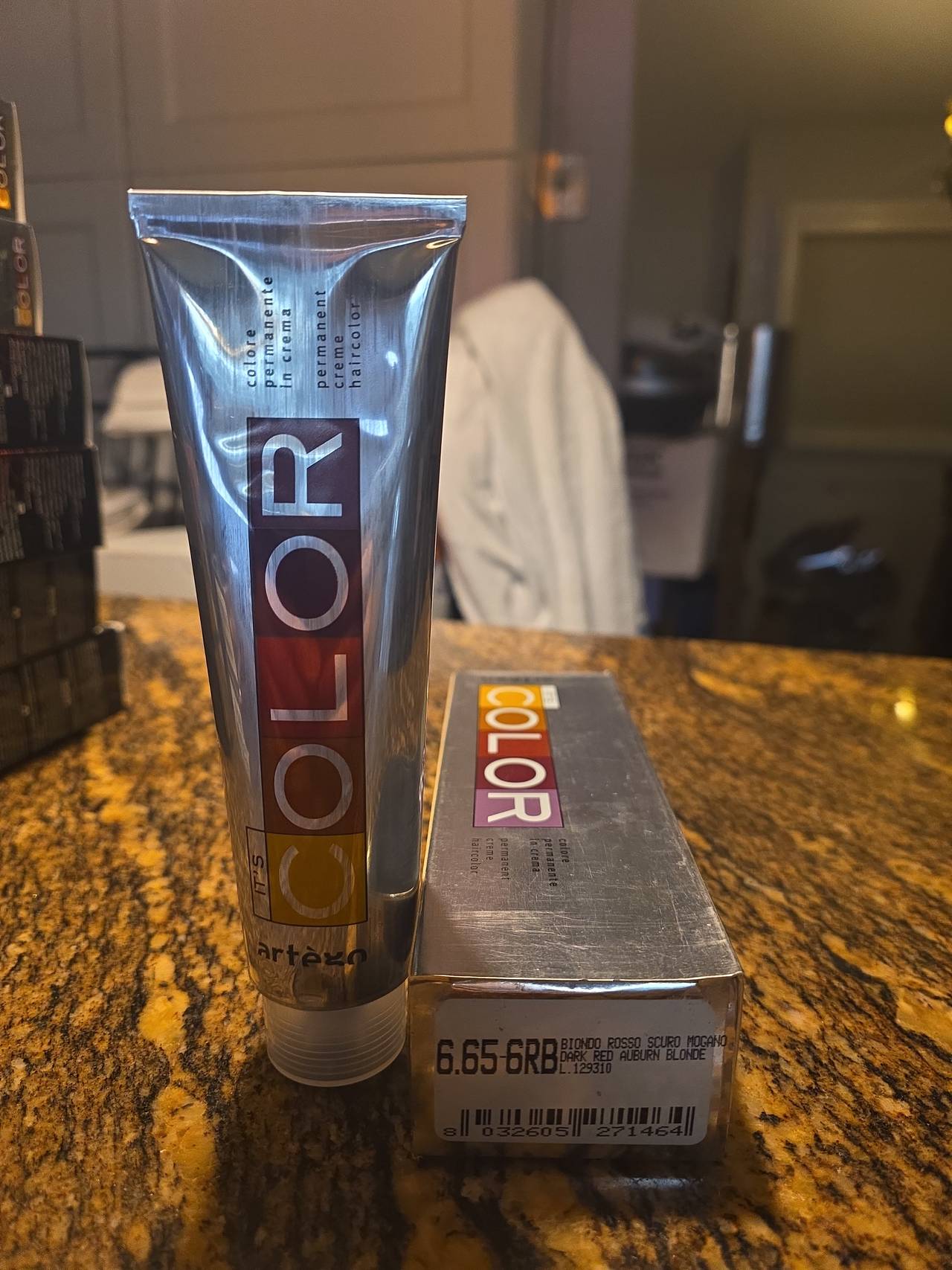 Artego It's Color Permanent Hair Color 6.65 6RB Dark Red Auburn Blonde
