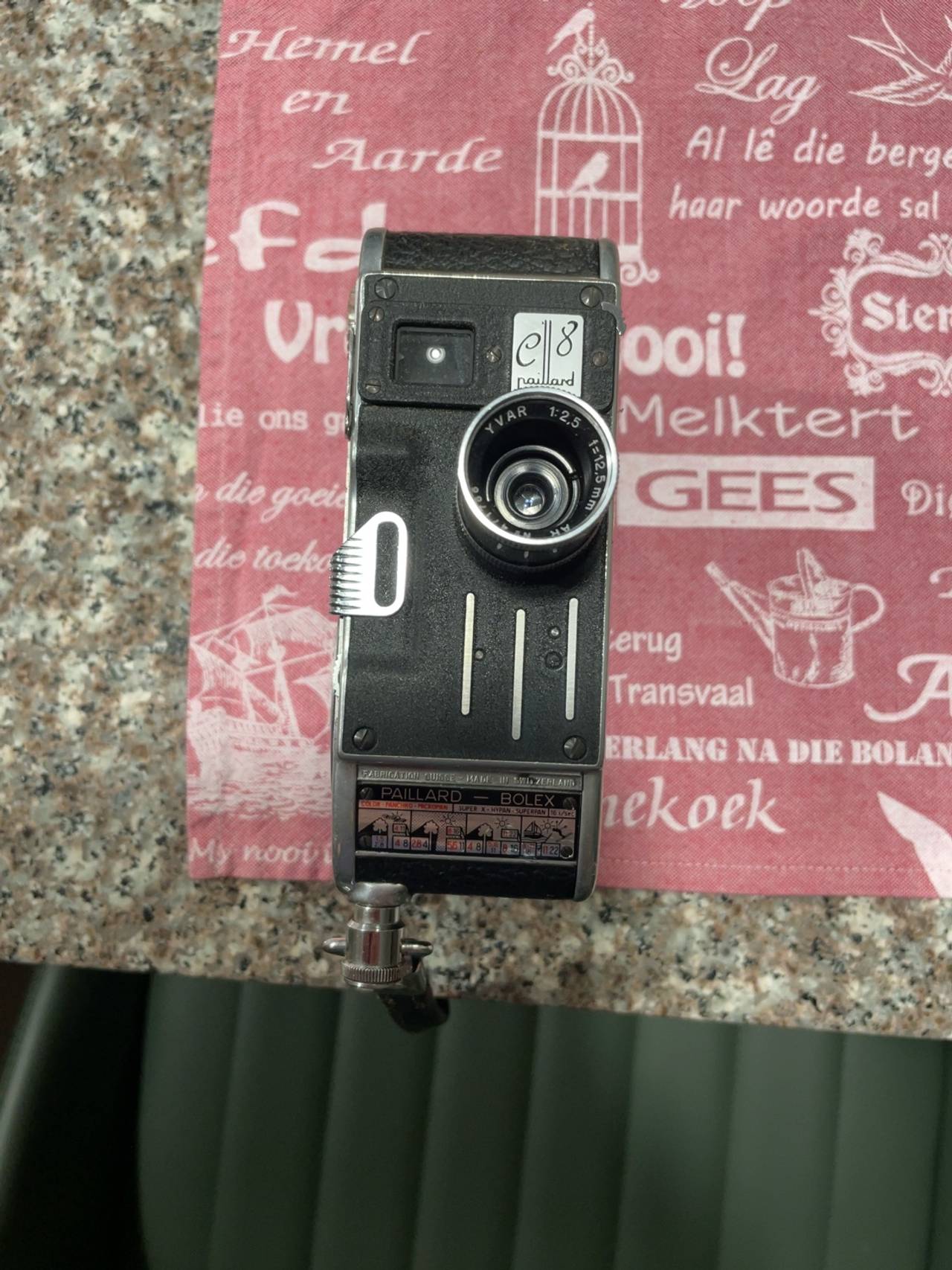 Bolex Paillard C8 8mm Film Camera
