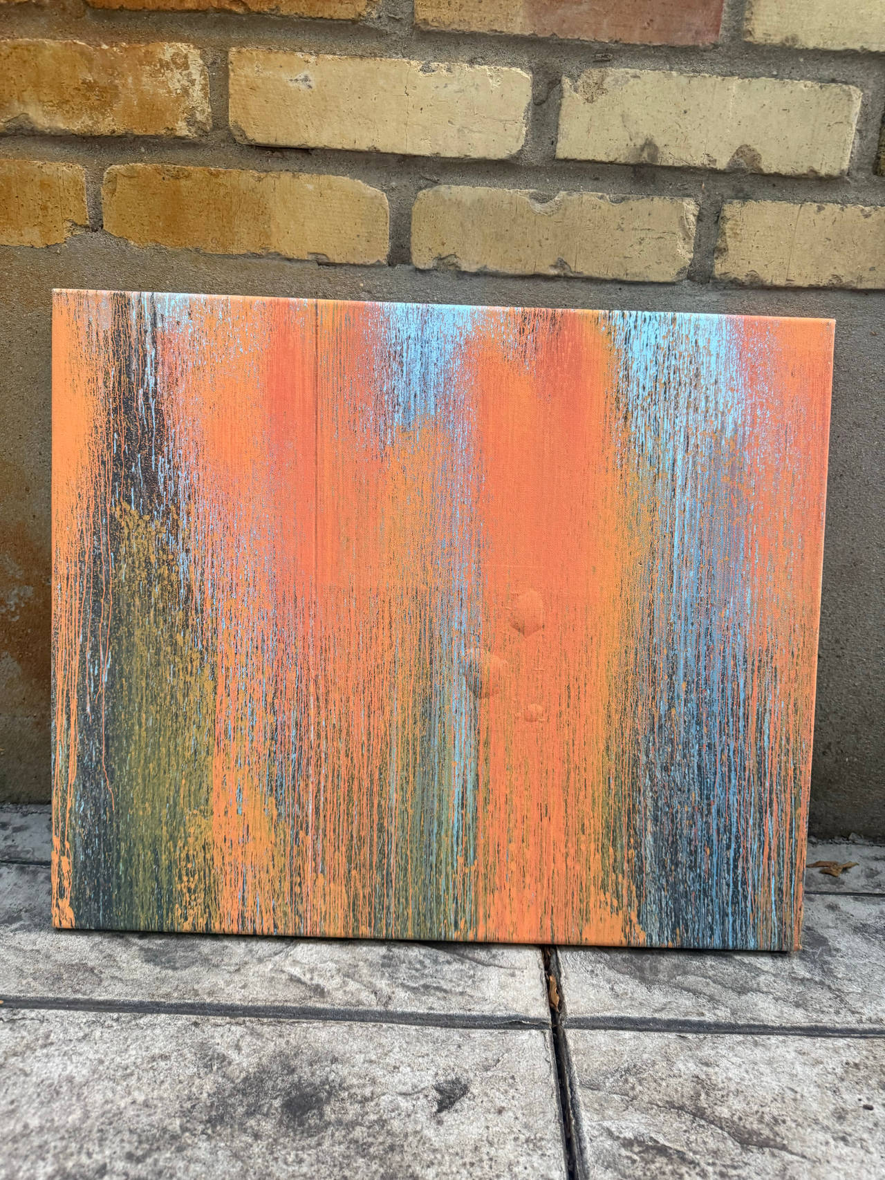 Abstract canvas print