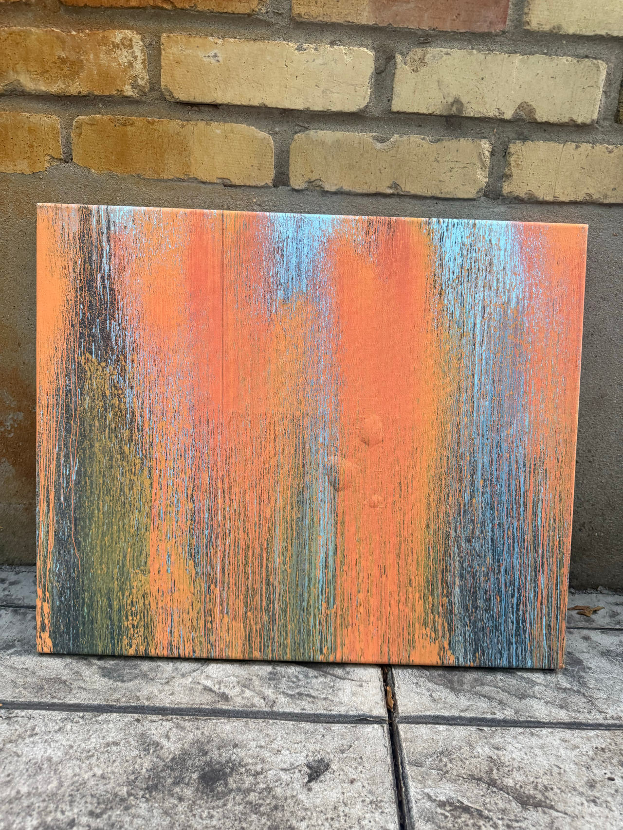 Abstract canvas print