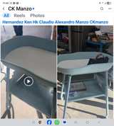 Portable Baby Changing Table with Wheels - Image 1