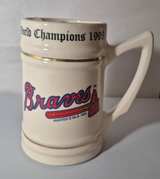 Hunter 1995 Atlanta Braves World Champions Ceramic Stein - Image 2