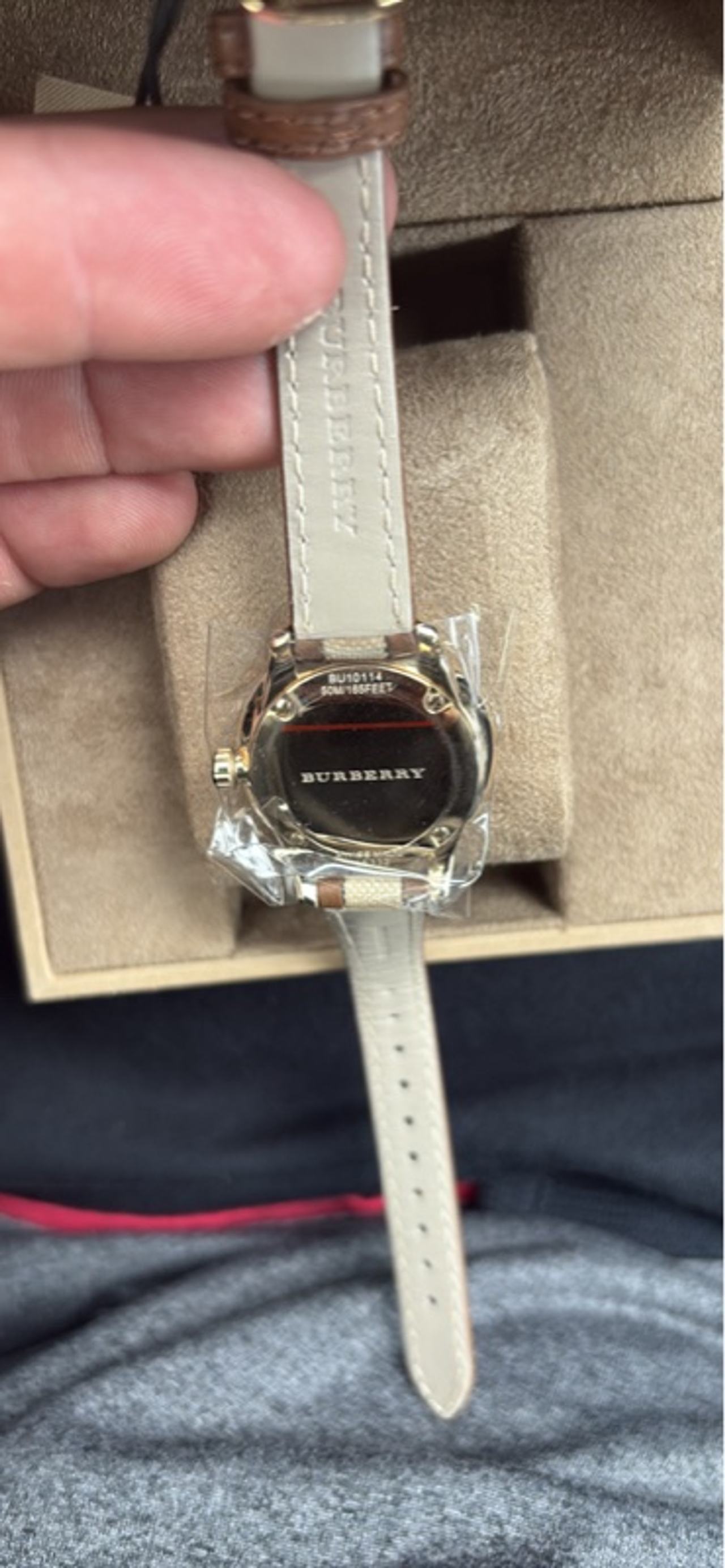 Burberry Gold Steel Women's Watch