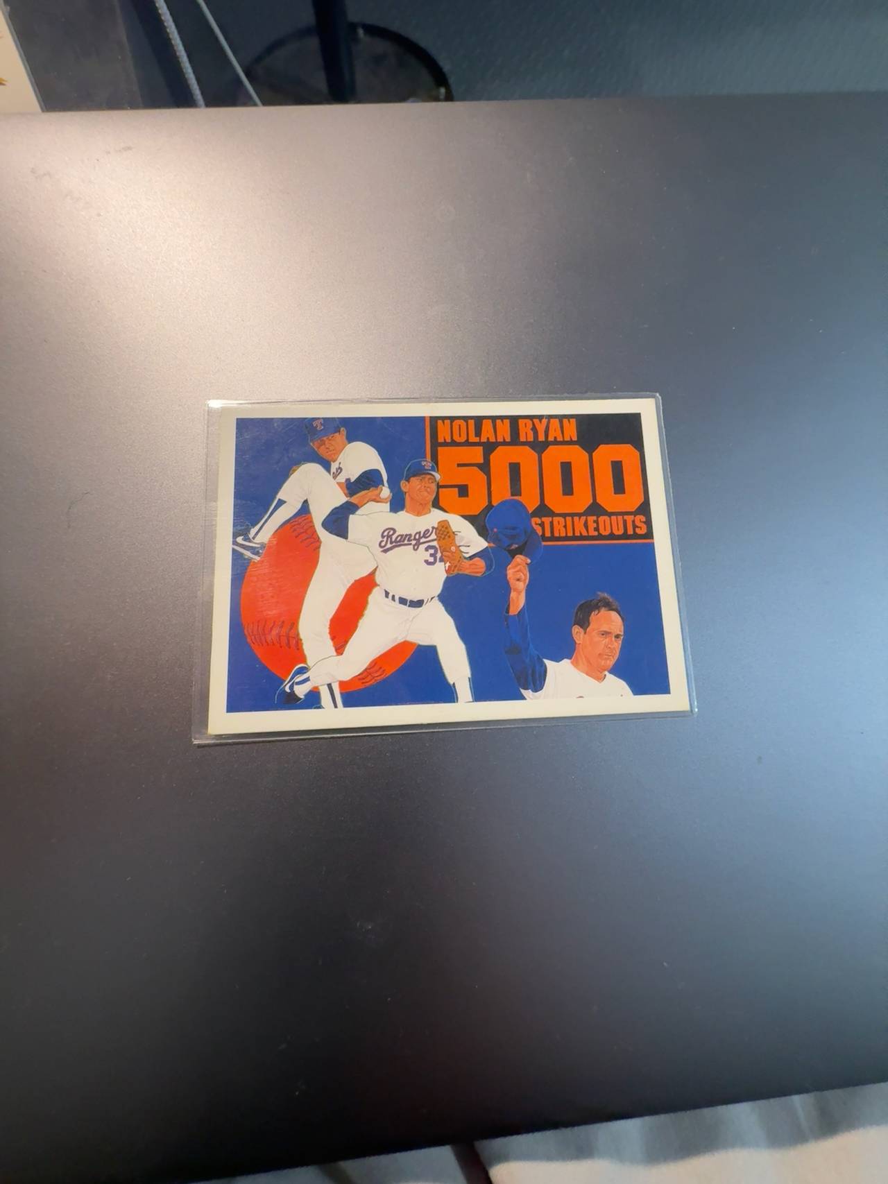 Upper Deck Nolan Ryan 1990 #34 5000 Strikeouts Card