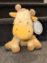 Koala Baby Giraffe Plush Yellow with Orange Spots - Image 1