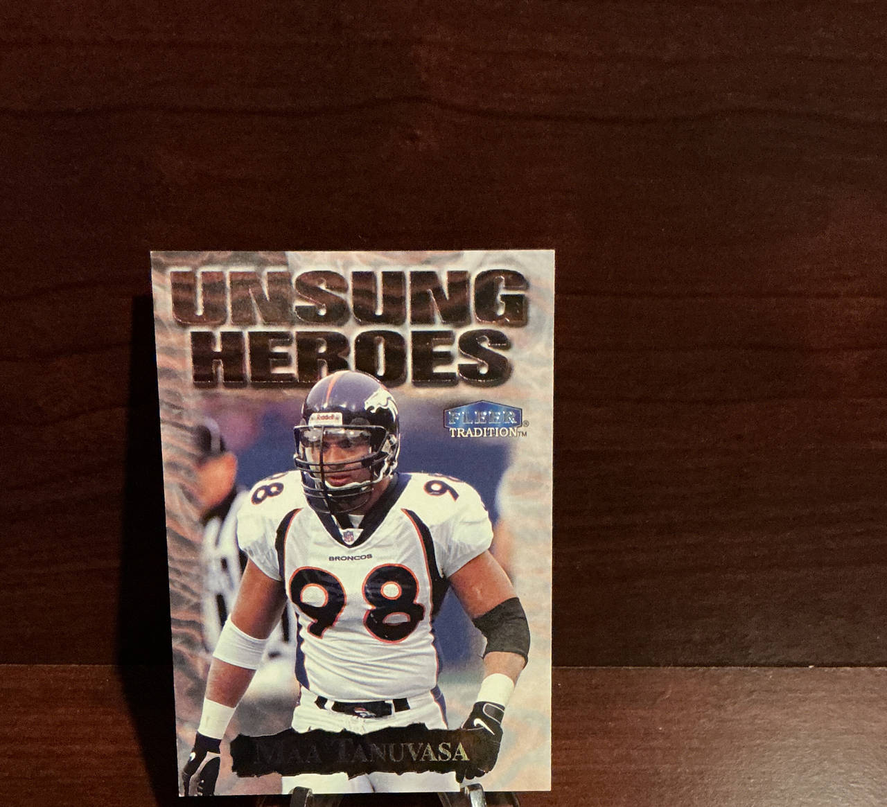 1999 Fleer Tradition Unsung Heroes Maa Tanuvasa #12UH