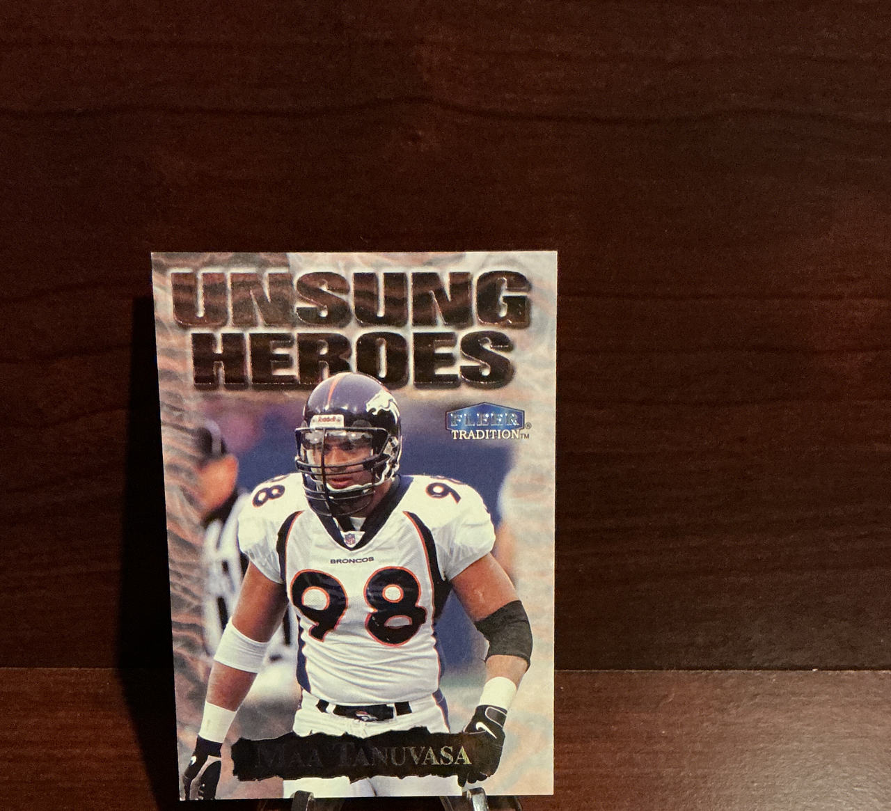 1999 Fleer Tradition Unsung Heroes Maa Tanuvasa #12UH