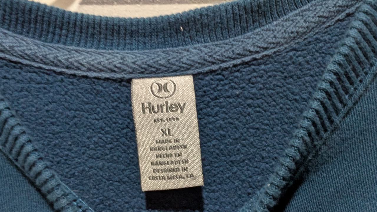 Hurley Men's One and Only Crew Sweatshirt