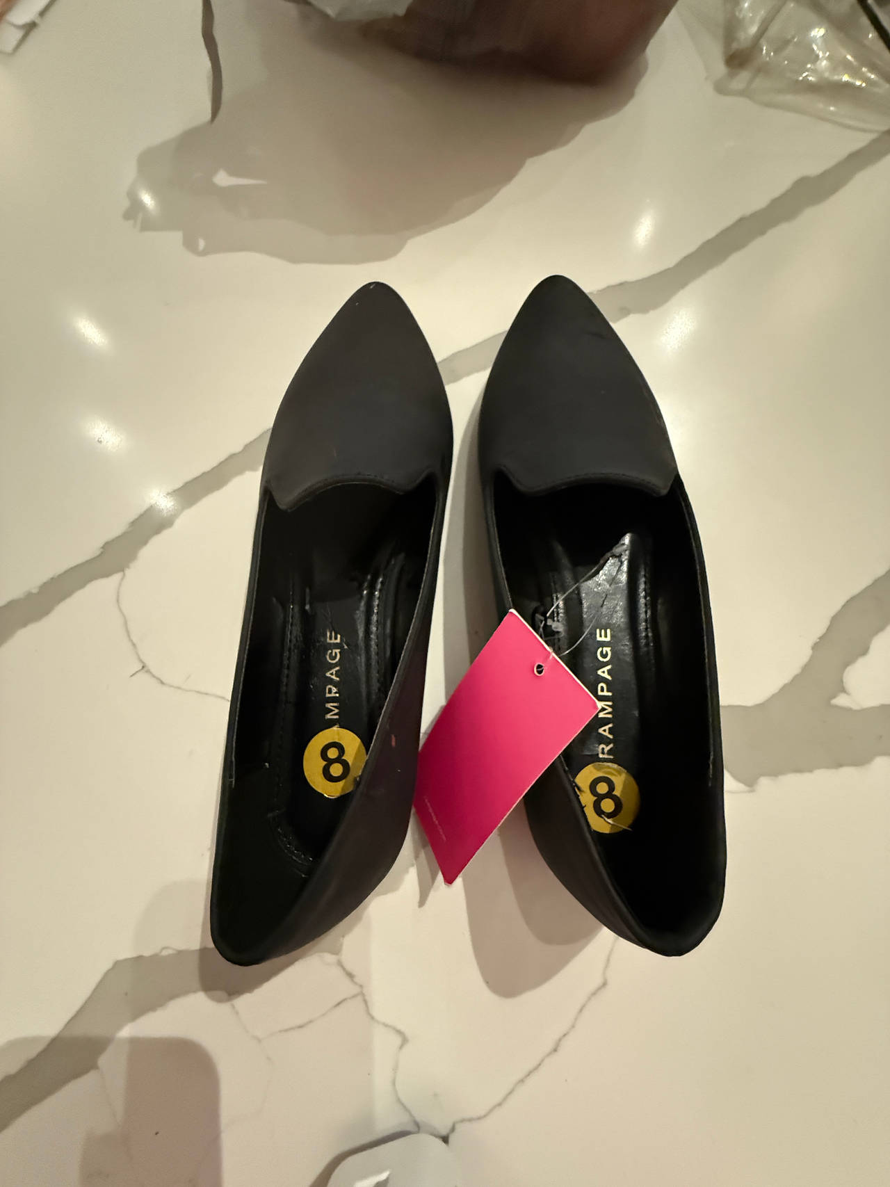Rampage Women's Black Flats