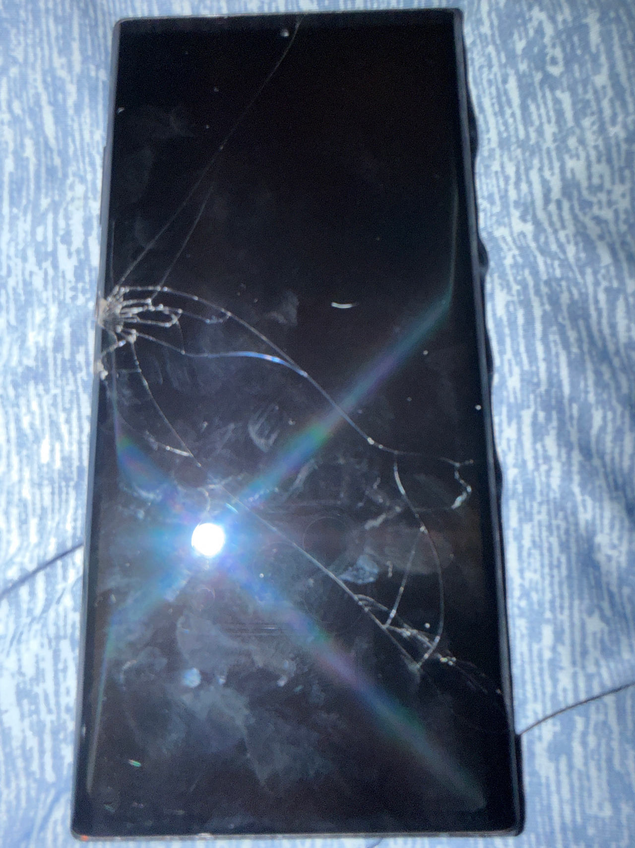 Samsung Galaxy Note 10 Plus (Cracked Front & Back)