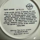Knowles Scarlett Gone With The Wind Collector Plate - Image 4