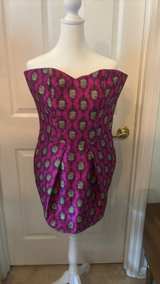Rubber Ducky Magenta Floral Dress - Image 3
