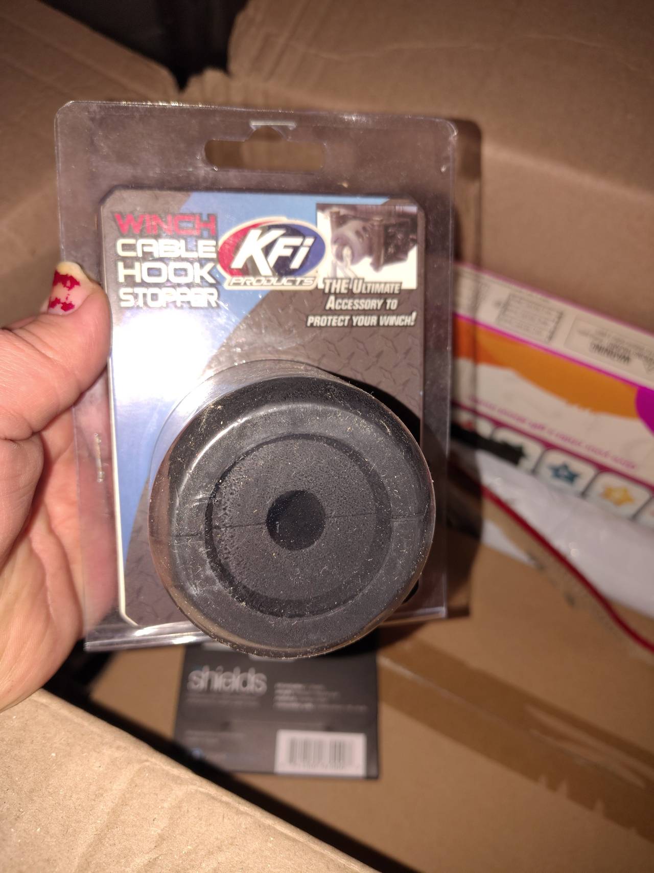 KFI Products Winch Cable Hook Stopper