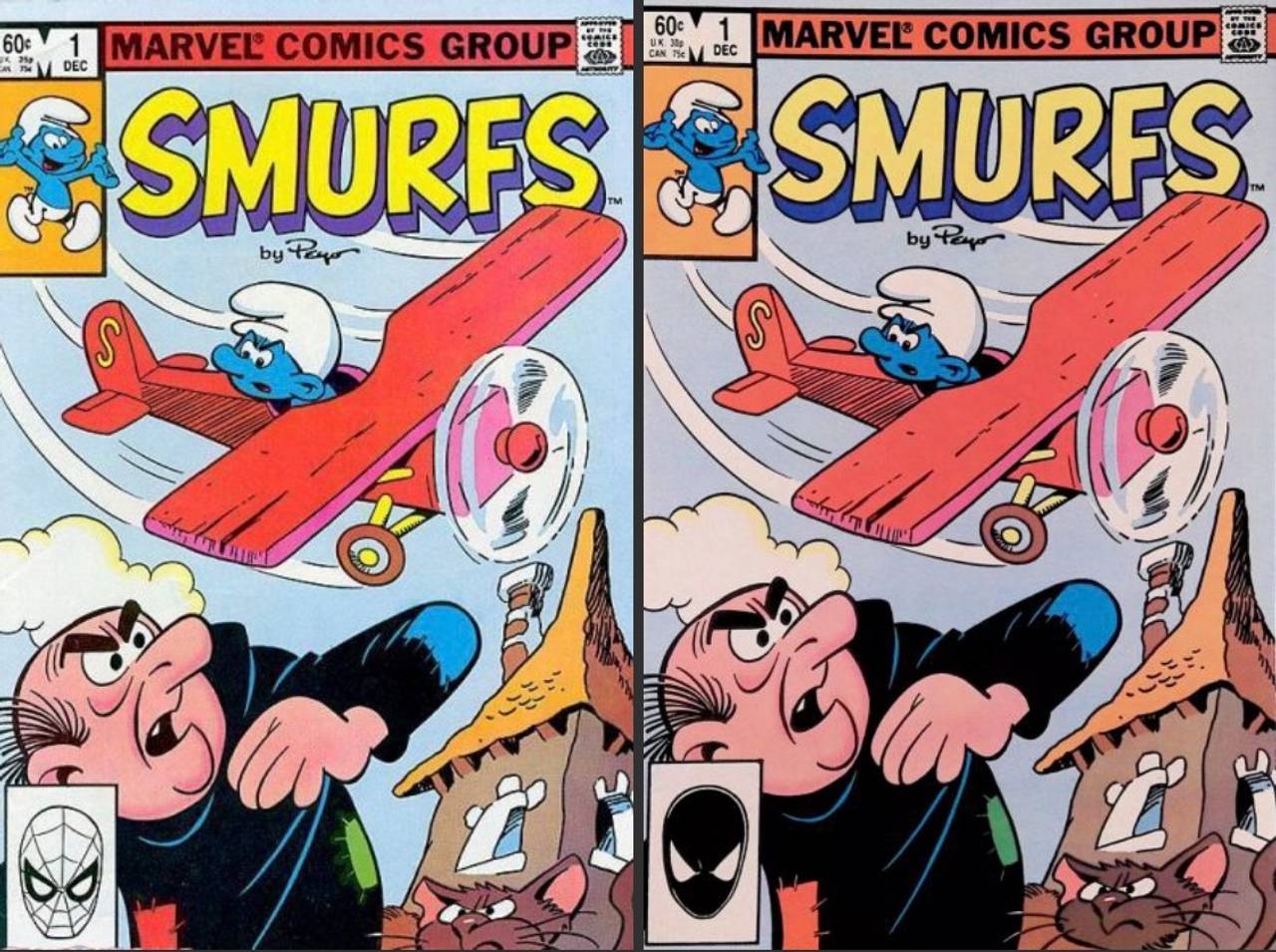 Smurfs #1 Marvel Comics 1982
