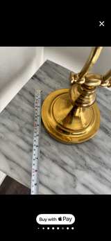 Vintage Brass Piano Desk Lamp - Image 8