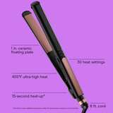 InfinitiPro by Conair 1-inch Rose Gold Ceramic Flat Iron - Image 3