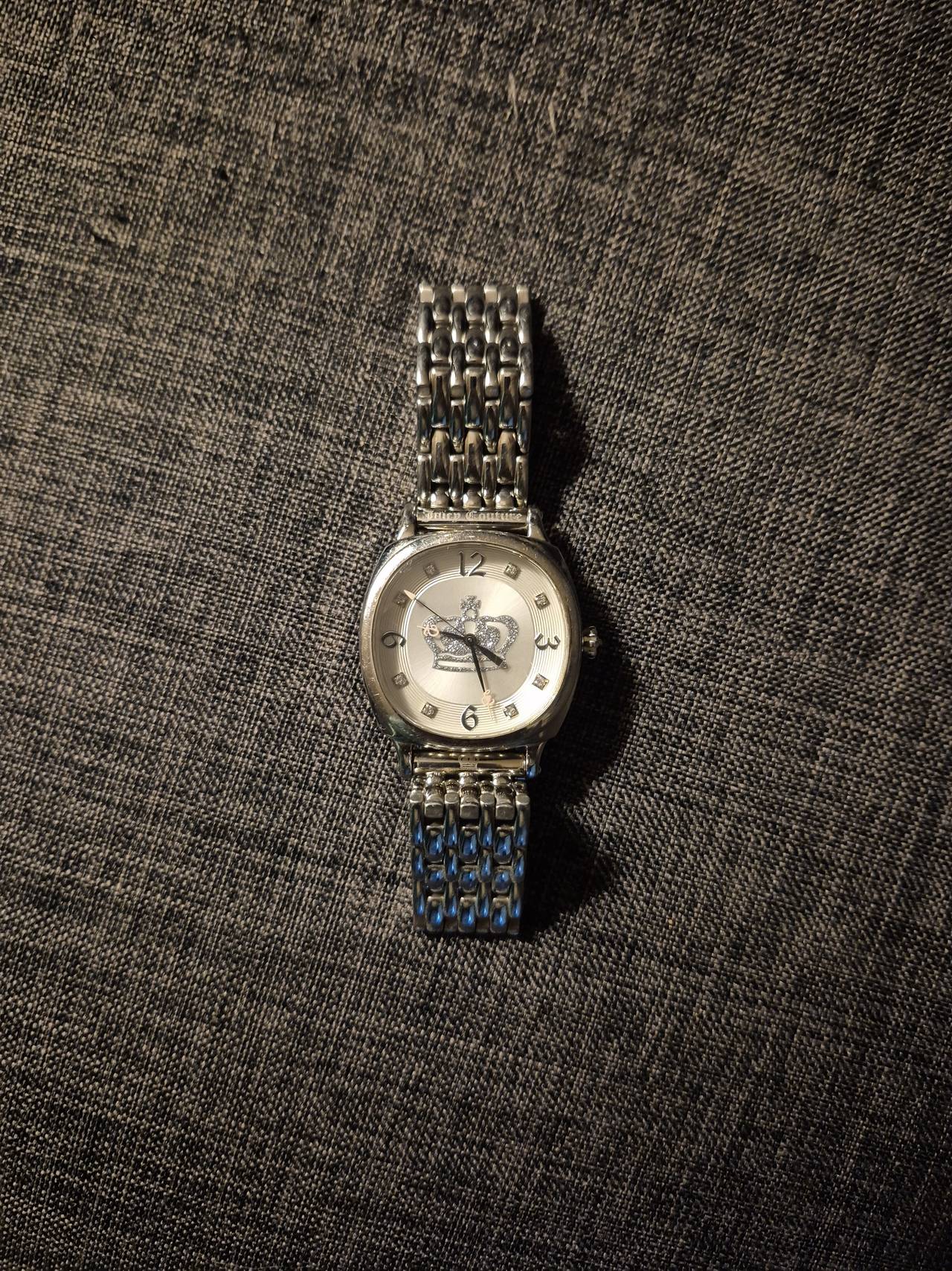 Juicy Couture Crown Logo Stainless Steel Watch
