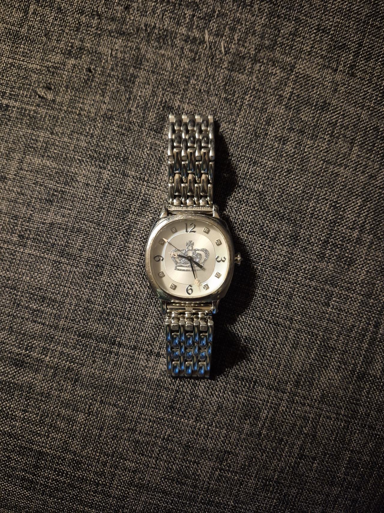 Juicy Couture Crown Logo Stainless Steel Watch