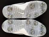 Nike React Vapor 2 Golf Shoes White Metallic Grey 9.5w - Image 2