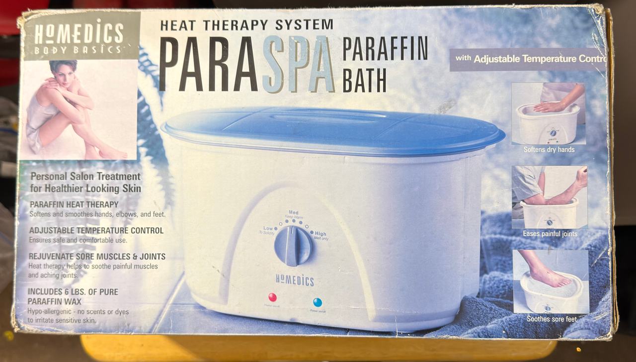 HoMedics ParaSpa Paraffin Bath Heat Therapy System